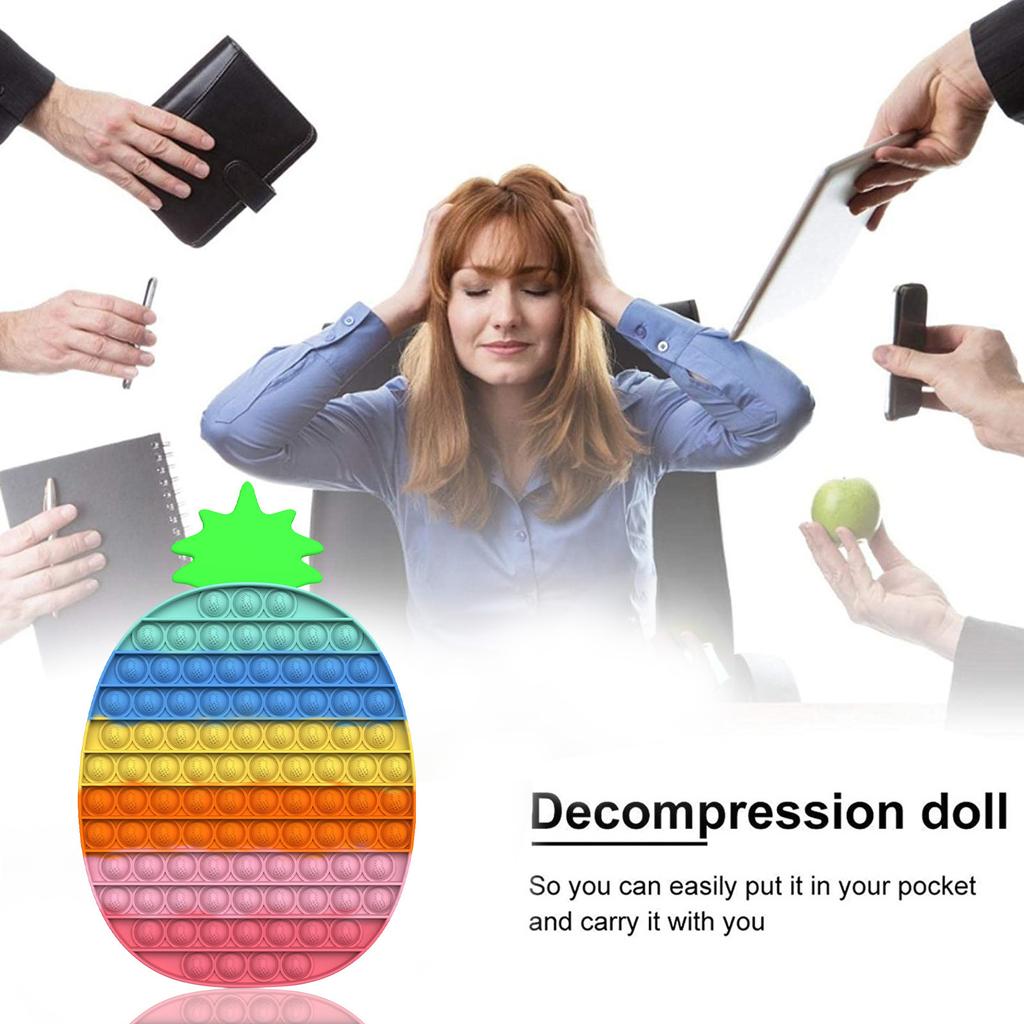 Push Bubble Sensory  Toys-Stress Relief Silicone Pressure Relieving Toys