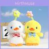 Soft And Fluffy Plush Duck Pendant Lovable Chick Doll Keychain For Fashionable Bags