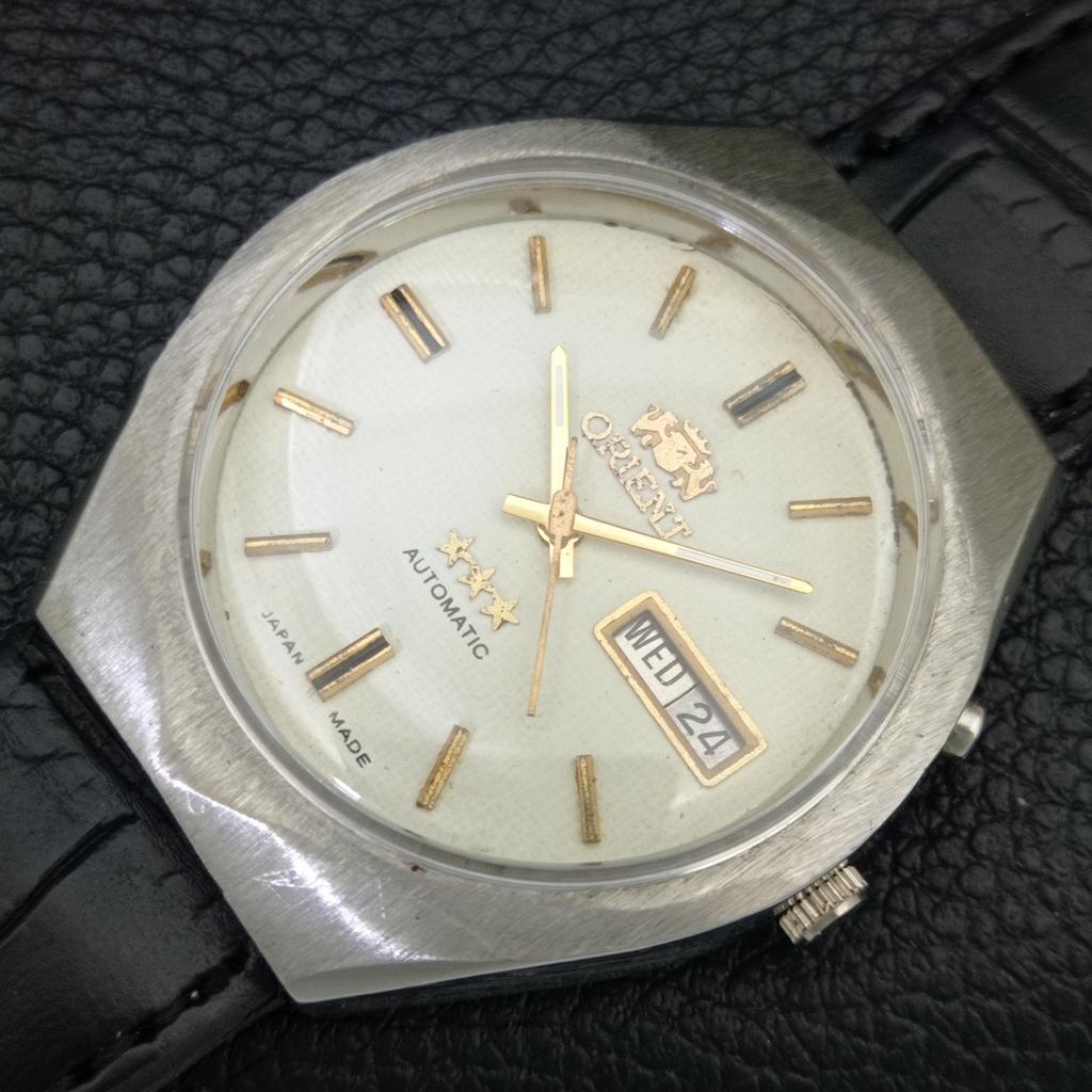 VINTAGE ORIENT 46941 AUTOMATIC JAPAN MENS WATCH A706289-1