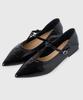Kissa Increena Pointed Toe Mary Jane Flats P512020