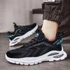 Casual Sports Shoes Fly-woven Mesh Breathable Lace-up Large Size Shoes
