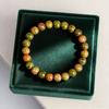 Natural Stone Bead Bracelet Unakite 6 8 10mm Healing Reiki Vitality Charm Bracelet Handmade Round Beads Mens Womens Gift Jewelry