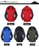 Men's Plus Velvet Thickened Mid-Length Winter Windbreaker with Custom Logo