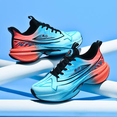 New Teen School Middle School Student Running Shoes Casual Sports Shoes Mesh Breathable Lightweight Non-slip Soft Sole Men