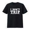 Je ne trébuche pas Je fais des contrôles de gravité aléatoires T-shirt femme drôle maladroit gauche vintage lavé légèrement mode streetwear