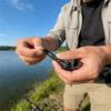 Magnetic Fly Line Threader Simple Convenient Fishing Device Easy Tool for Fly Fishing Hook Needle Threader Magnetic