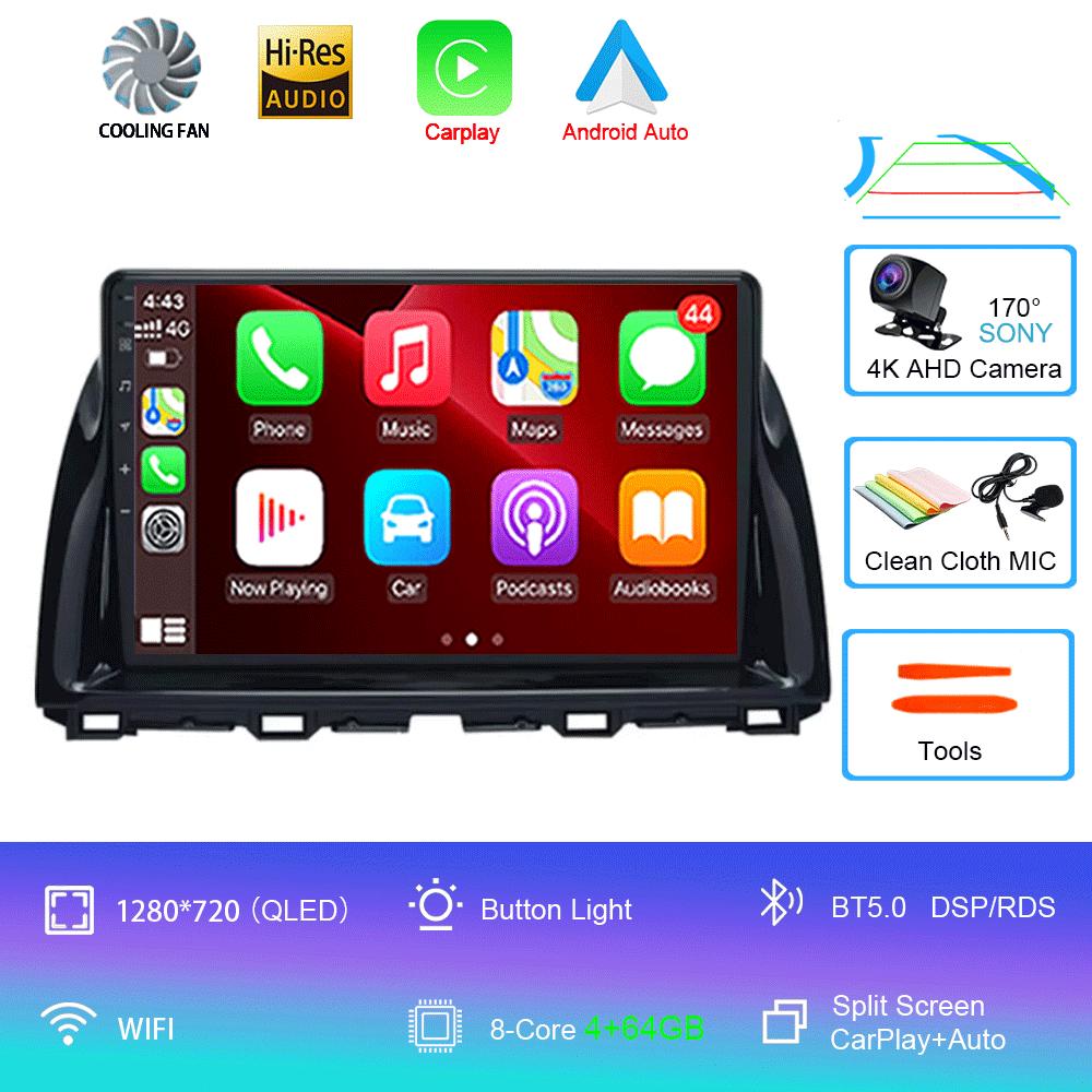 10.1"Android 14 Vedio Player Car Multimedia For Mazda CX5 CX-5 2012 - 2015 Car Autoradio Gps Navigation Stereo 2din HeadUnit 4G