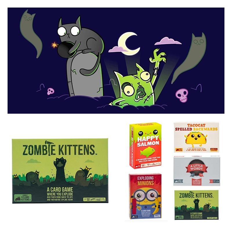 Explosive Fun With Exploding Kittens Card Game Minions Edition