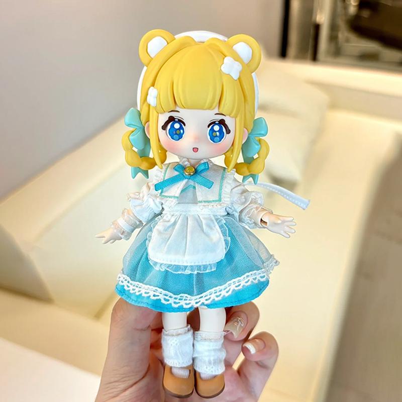 Auf Lager Nyzaii Traumstadt Serie Niedliche Nyzaii Figur 1/12 Bjd Puppe Bewegliche Puppe Überraschungsgeschenk Spielzeug
