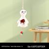 Totoro Ceramic Wind Chime Ornament - Cute Japanese Wall Decor for Girls' Bedroom