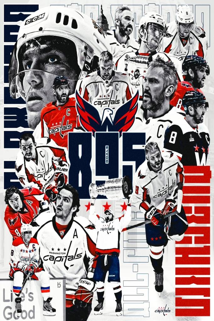 Metal Wall Art Hockey Ovechkin Sports Decor Gym Man Cave Gift