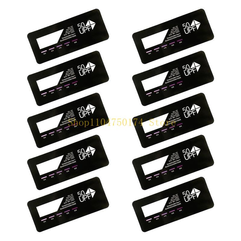 Scheda Test UV Test Rapido UPF Misurazione Facile Rilevamento Rapido per la Pelle per Protezione Colore Più Profondo UV per Forte Miglior Vendita