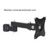 Monitor Universal Extension Arm Black White Desktop Stand Full Motion Steel Suporte Monitor Holder 14"-27" Mount Bracket