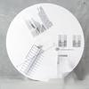Turntable Vinyl Record Speedometer & Stylus Angle Calibration Disc with Distance Detection Earrings.