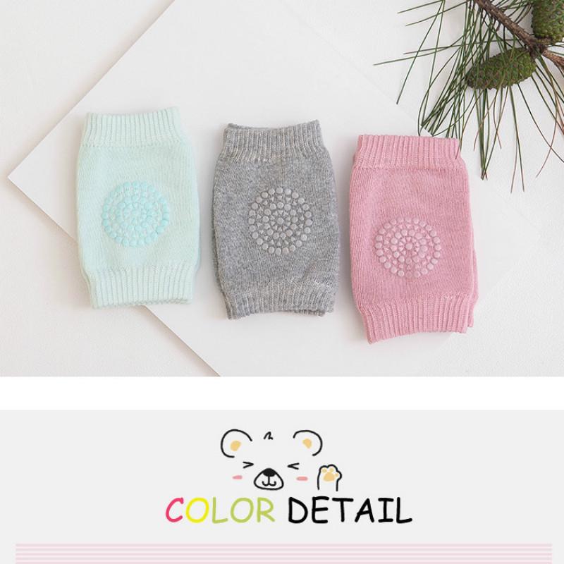 Cotton Anti Slip Crawl Knee Protector Baby Leg Warmer