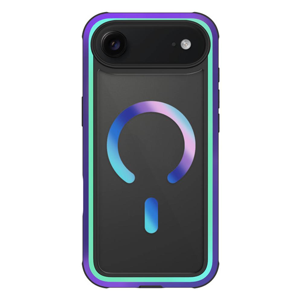 KZDOO For iPhone Air Case Compatible with MagSafe Metal Frame TPU + PC Phone Cover