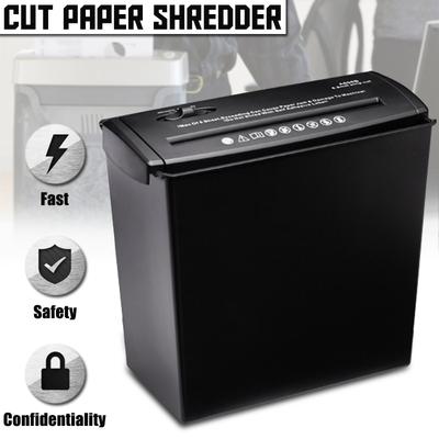 10L 5 Sheet Cross-Cut Paper/Credit Card/Staples Shredder / Basket Home Office 220V