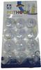 Suction Cups With Plastic Hook 4cm 12pcs