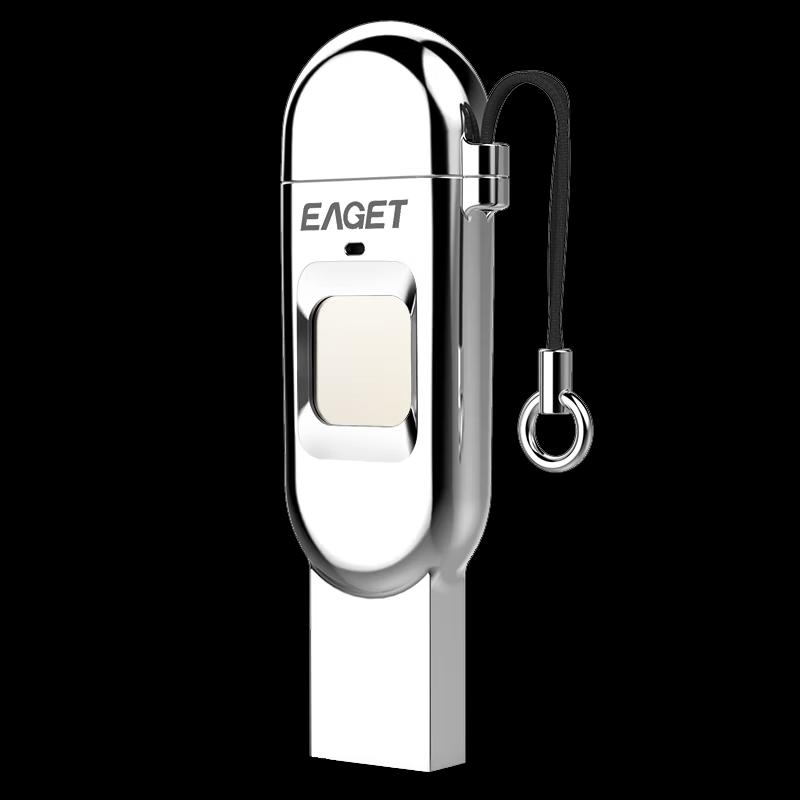 EAGET FU68 Fingerprint Encrypted Dual-Interface USB Flash Drive