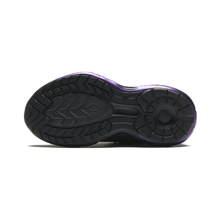 Anta Comfortable Shock Absorbing Durable Low Top Kids Running Shoes Kids Running Shoes Black Blue 312419901-5