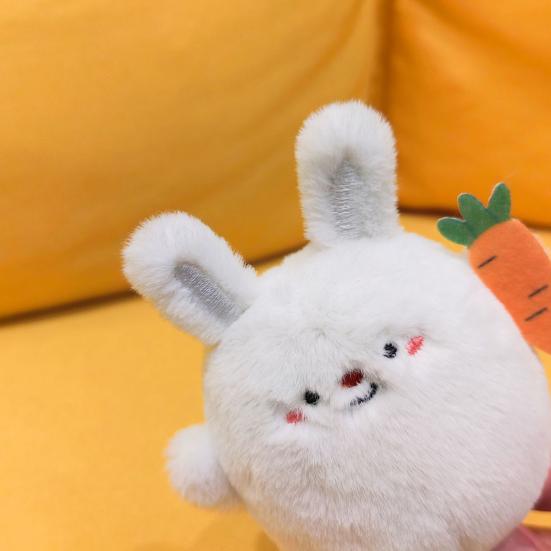 Cute Rabbit Plush Pendant Cartoon Plush Toy Stuffed Animal Bunny Doll Pendant