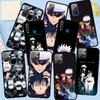 Phone Case for Samsung Galaxy S25 S23 S22 S24 Ultra FE A05 A06 A15 A16 A36 A37 A35 A54 A55 A56 A57 A25 A26 A17 Gojo Satoru Anime Jujutsu Kaisen Cover