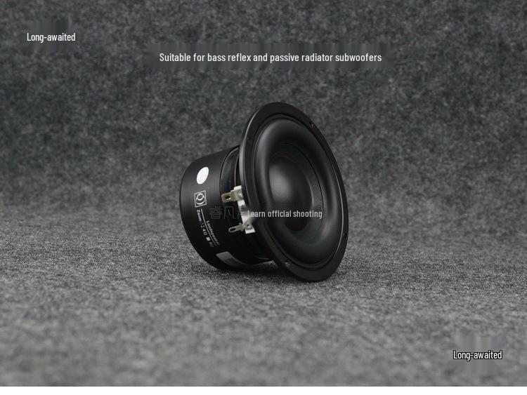 Subwoofer HiFi da 4 pollici: Altoparlante con Corsa Lunga, Escursione Profonda e Bassi Potenti