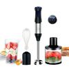 Immersion Hand Blender 4 in 1 20 Speeds Food Processor Stick Blender Stainless Steel with Boost Button 500W