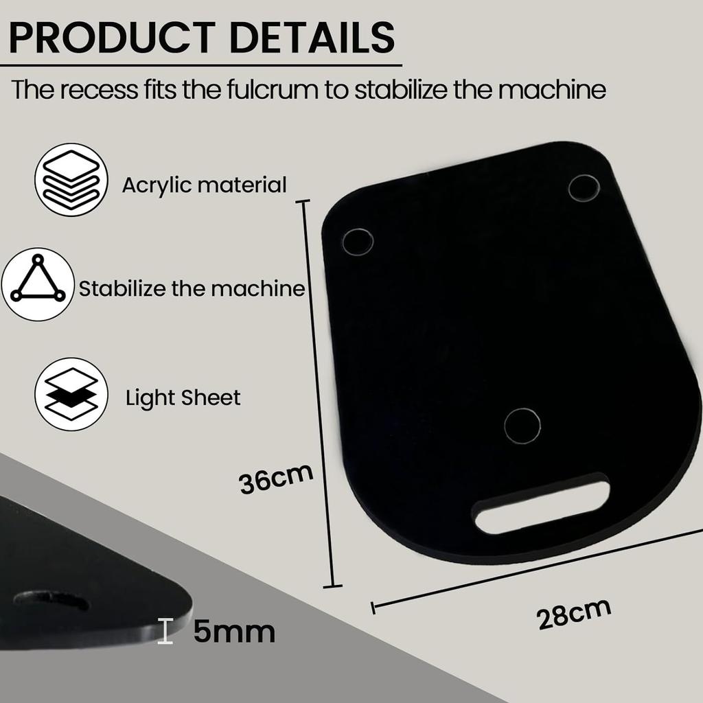 Non-slip Mat for Thermomix TM5 TM6 Machine Base Position Fixed Anti-slip Pad for Blender Machine