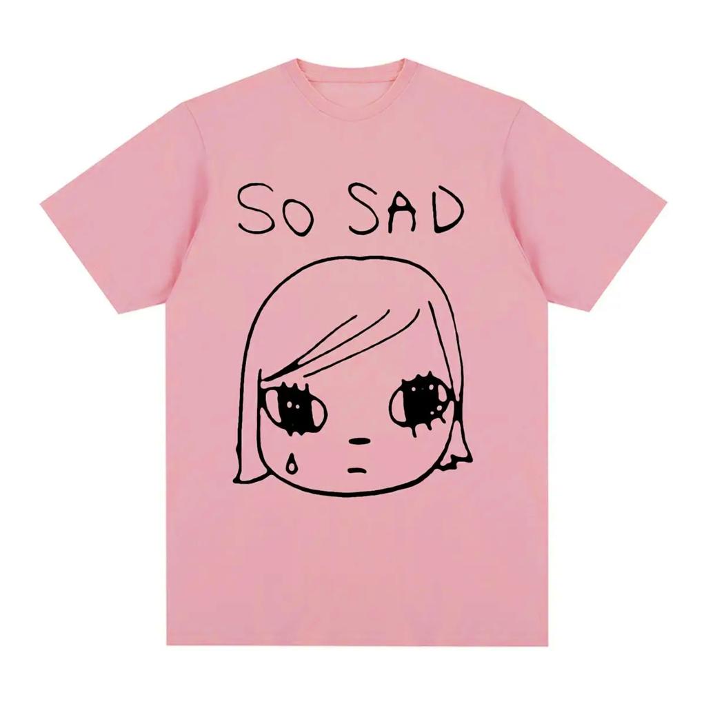 Yoshitomo Nara Sad Vintage T-shirt Japan Party Women T Shirt New Tee Tshirt Womens Tops