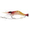 3Pcs Soft Lifelike Simulation Shrimp Prawn Fishing Lures Luminous Bead Hook Bait