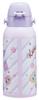 Skater Wasser Sanrio Kuromi Ausgefallene Snacks für Edelstahl Sport Kinderflasche, 600ml, & Süßigkeiten, Mädchen, Isoliert, Stahl, Leicht, Flasche, STCH6-A