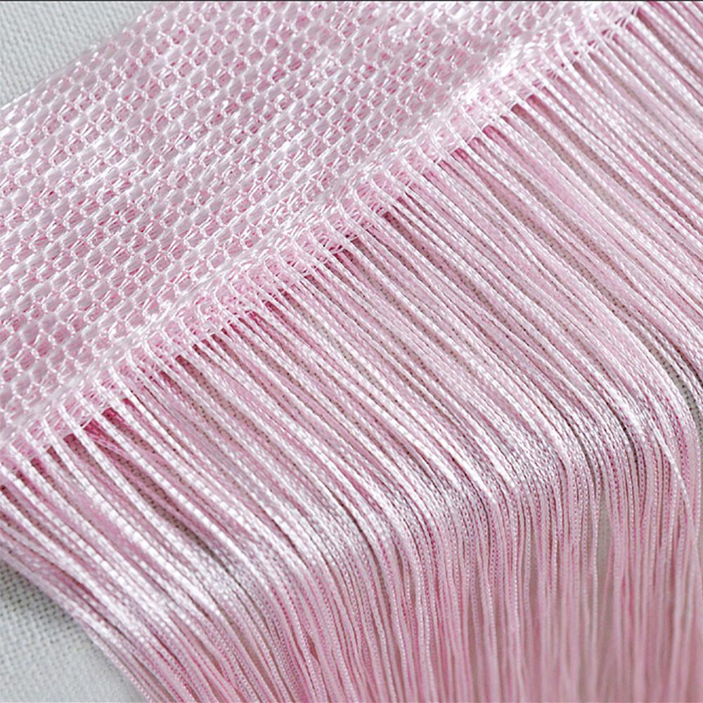 50x200cm String Curtains Patio Net Fringe for Door Fly Screen Windows Divider Cut To Size, Pretty Home Indoor Windows Decor