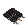 Black Nylon Canvas Adjustable Shoulder Strap for Bags and Backpacks