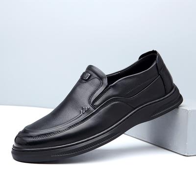 Klassische Marke Herren Echtlederschuhe Meeting Anzugschuhe Herren Businessschuhe Bankett Anzugschuhe Pendler Freizeitschuhe