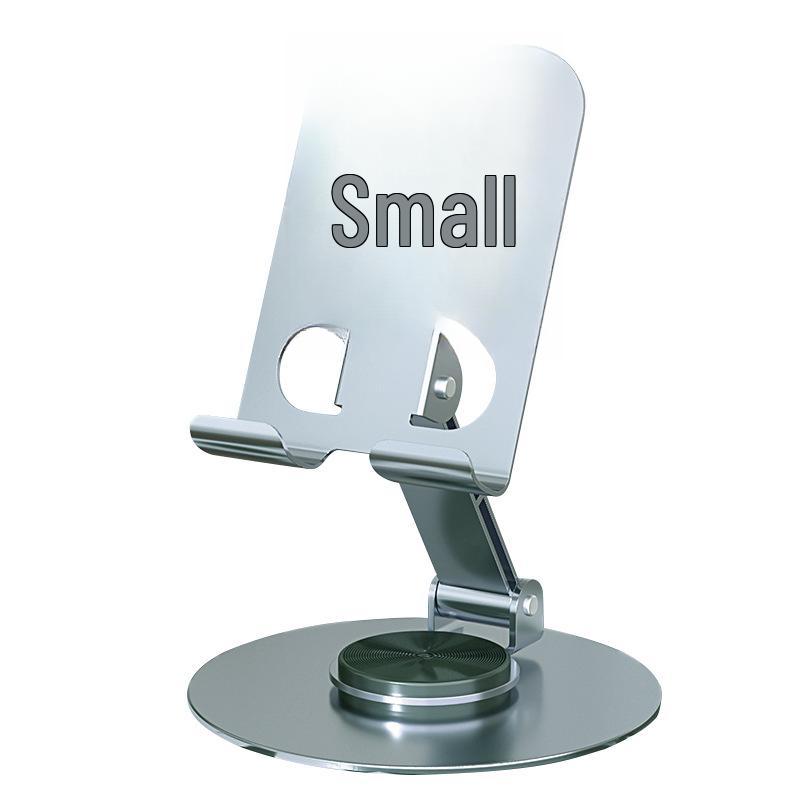 All-Metal Rotating Foldable Phone Stand for Live Broadcasts and Study