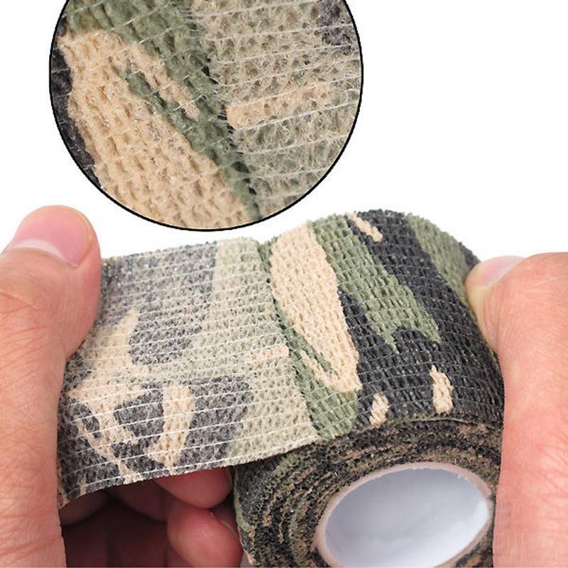 Stealth Wrap Self-Adherent Bandage - Waterproof Camo Tape for Hunting, Finger/Ankle Support & Medical First Aid