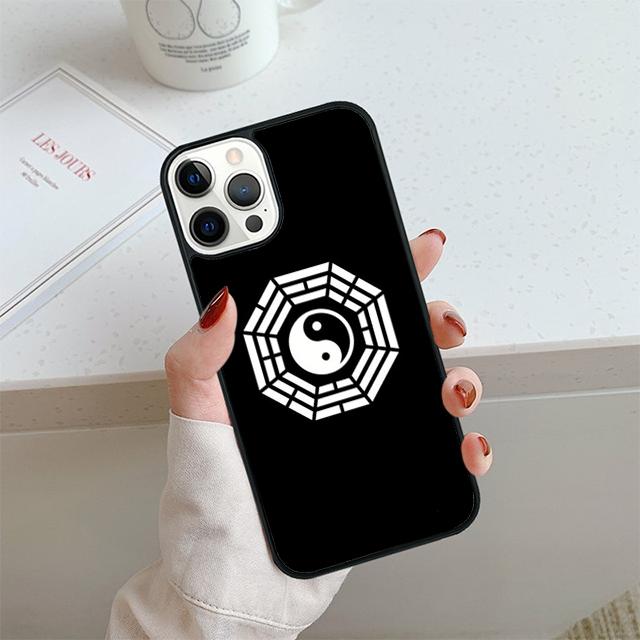 

Eight Diagrams Taiji Yin Yang Phone Case For iPhone 17 Air 14 15 16 16e 13 12 Max Cover For Apple 11 Pro Max Plus Coque iPhone 13