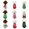 Adorable Dog Cat Puppy Christmas Pullover With Santa Elf Design For Xs/s/m/l/xl Pets