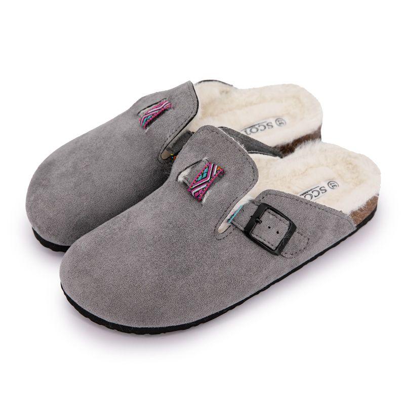 Gefütterte Clogs mit gemustertem Riemen für Damen von SCOTT