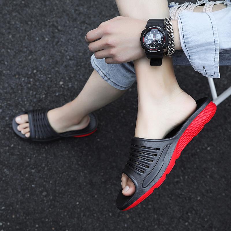 Nye Herre Tøfler Innendørs Utendørs Sandaler Strand Myke Slides Herre Fritidssko Flip-flops Herre Hjemmetøfler Stor Størrelse 51