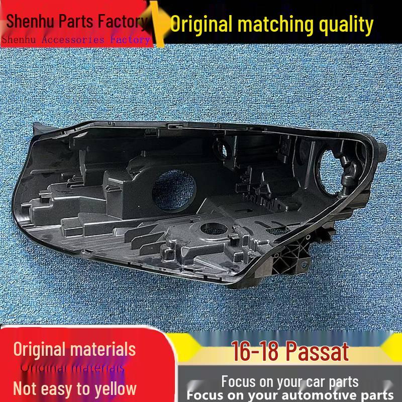 

Compatible Headlight Rear Housing for 2016-2018 Volkswagen Passat, Black Plastic Shell Driver front medium - Passat + 1 piece