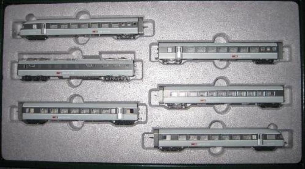 

SBB RABeII Eurocity set KATO foreign model 110116 [Kato] (N) 6-car (K11401)