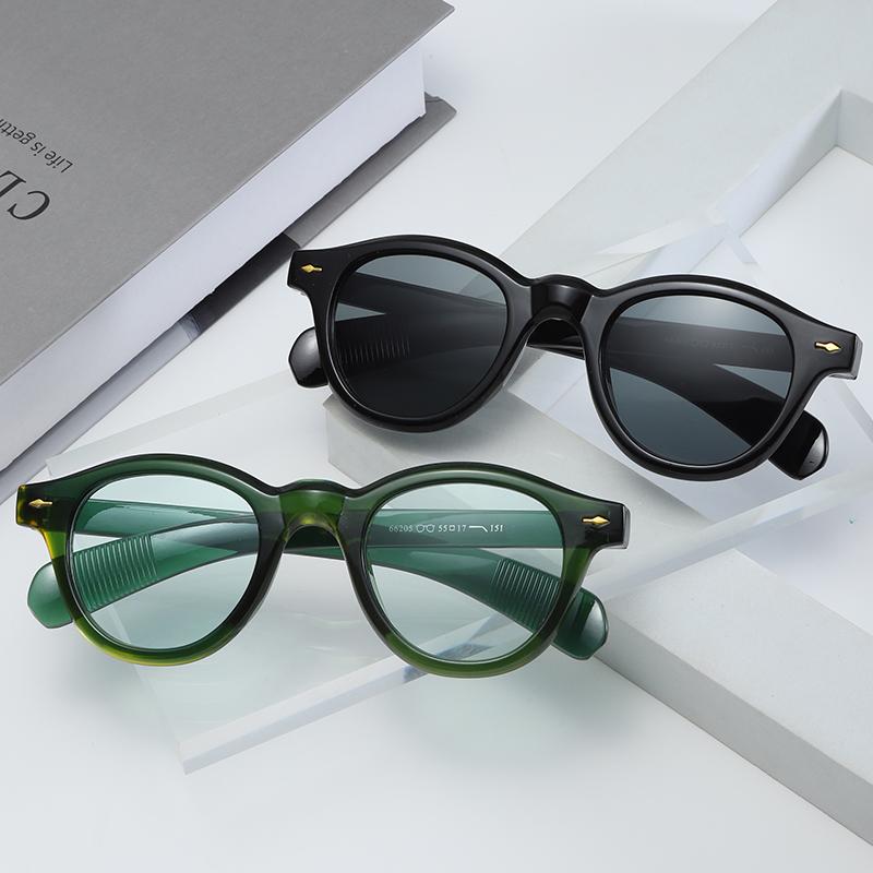 Vintage Classic Round Sunglasses Women Men Vintage Fashion Brand Designer Sun Glasses Outdoor Travel Lady Man Eyewear UV400