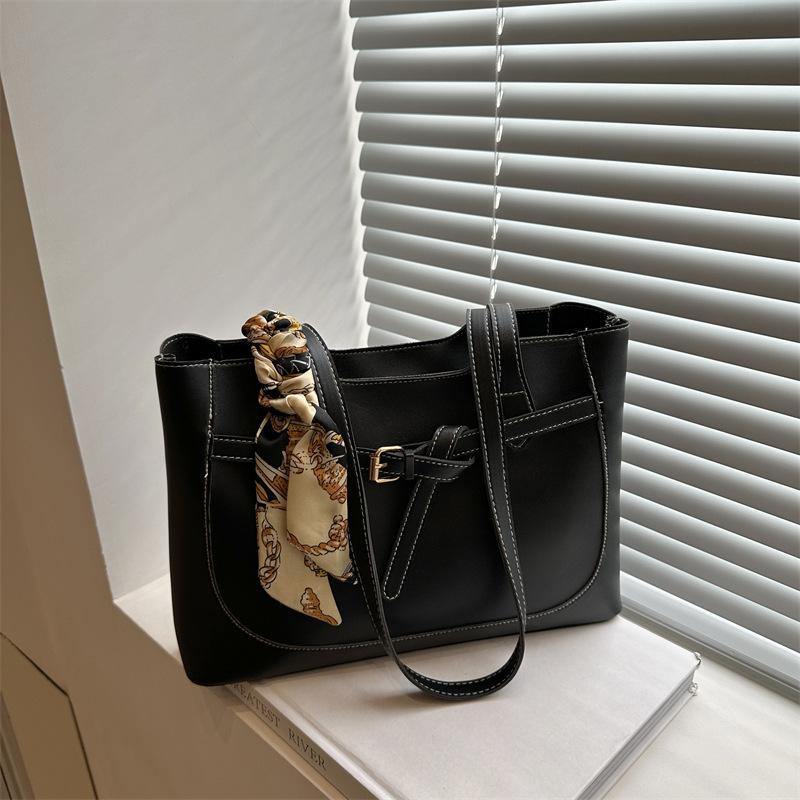 Vintage Commuter Premium Texture Handbag Spring New Versatile Shoulder Underarm Bag Tote Bag Women