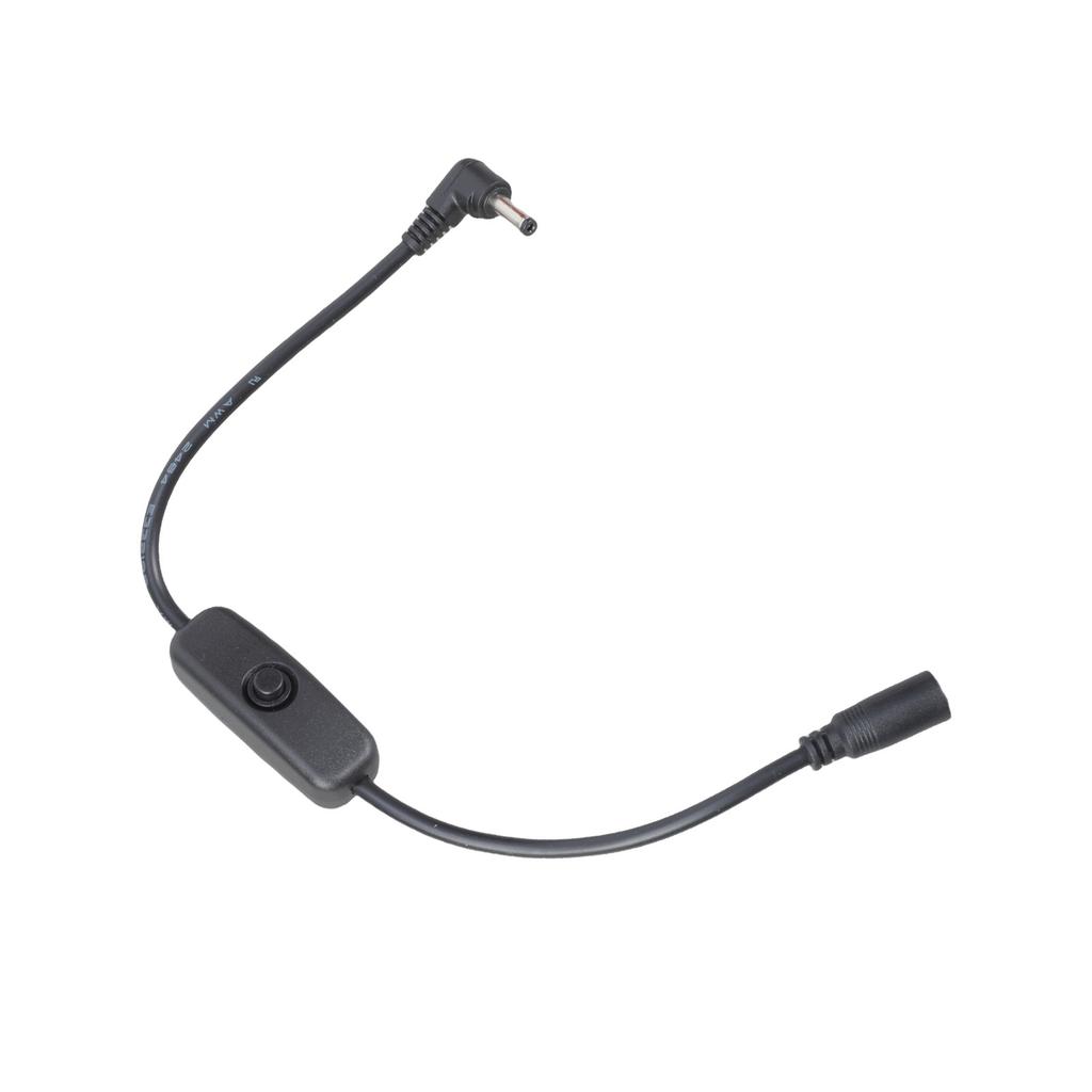 Female to Male 3.5mmx1.35mm Cable Power Cord with Switch Extension Power Cord for Camera LED Strips Fan Printer