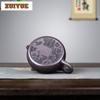 220ml Handmade Yixing Purple Clay Teapots Handmade Wealth Pot Raw Oreiron Blood Red Sand Tea Maker Kettle Zisha Tea Set Supplies