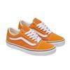 Vans Old Skool Leder Bequem Mode Lässig Vielseitig Niedrige Schnürschuhe Unisex Sneaker Orange VN000D6W52K1