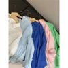 Botvotee Women's White Shirt Lightweight Long Sleeve Elegant Oversize Blouse Vintage Spring Summer Linen Shirts