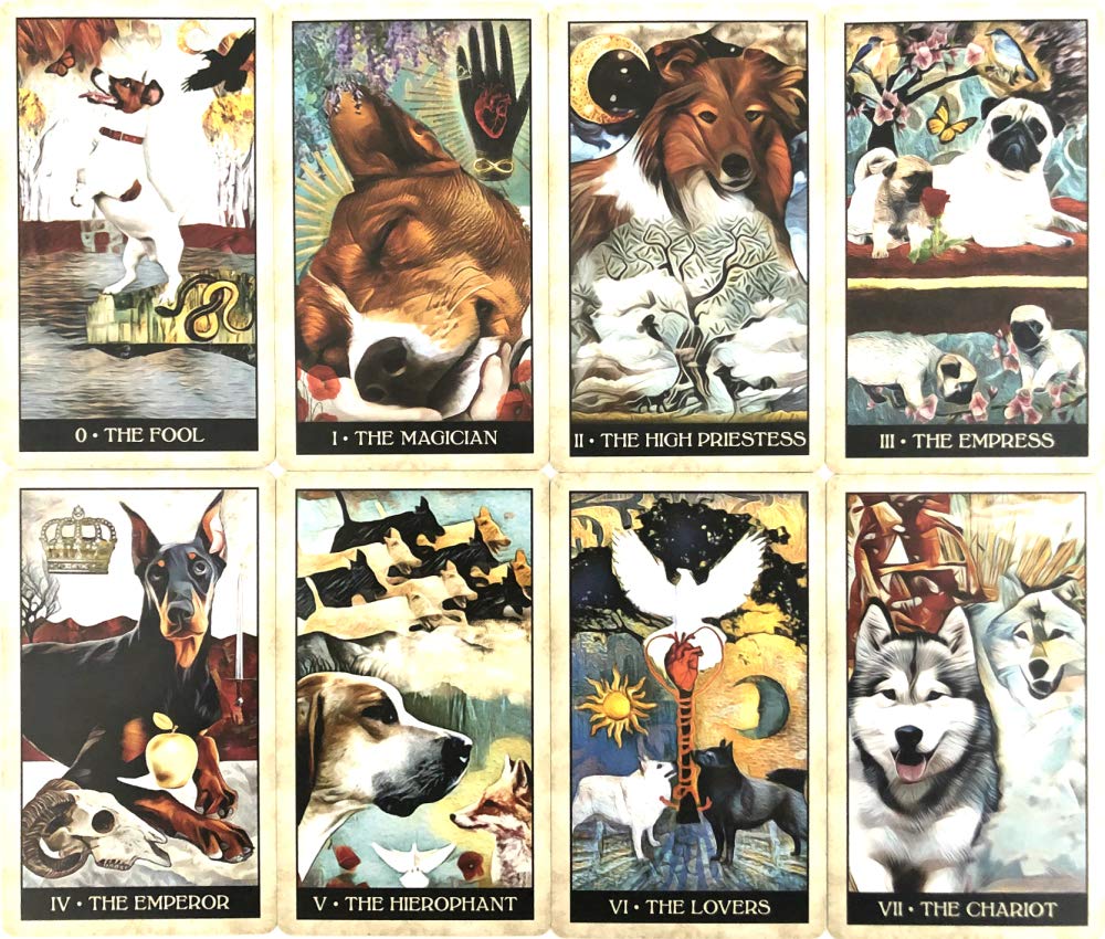 Tarot Cards 78 Cards Waite Edition Tarot Fortune Telling Dog Japanese Instruction Manual Included I.I.J [Wise Tarot] [Genuine]